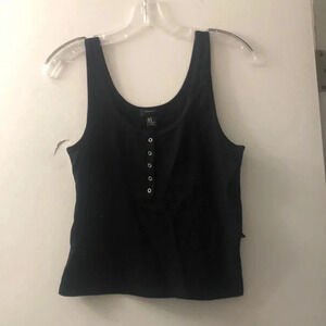 Forever 21 button up tank top